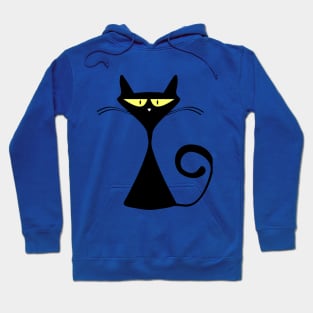 Funny angary cat Hoodie